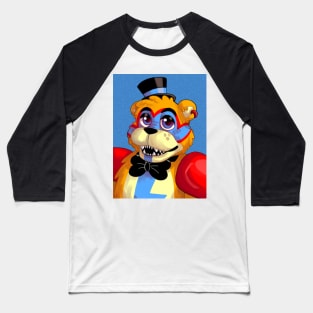 Freddy Fazbear Rockstar Row Poster Baseball T-Shirt